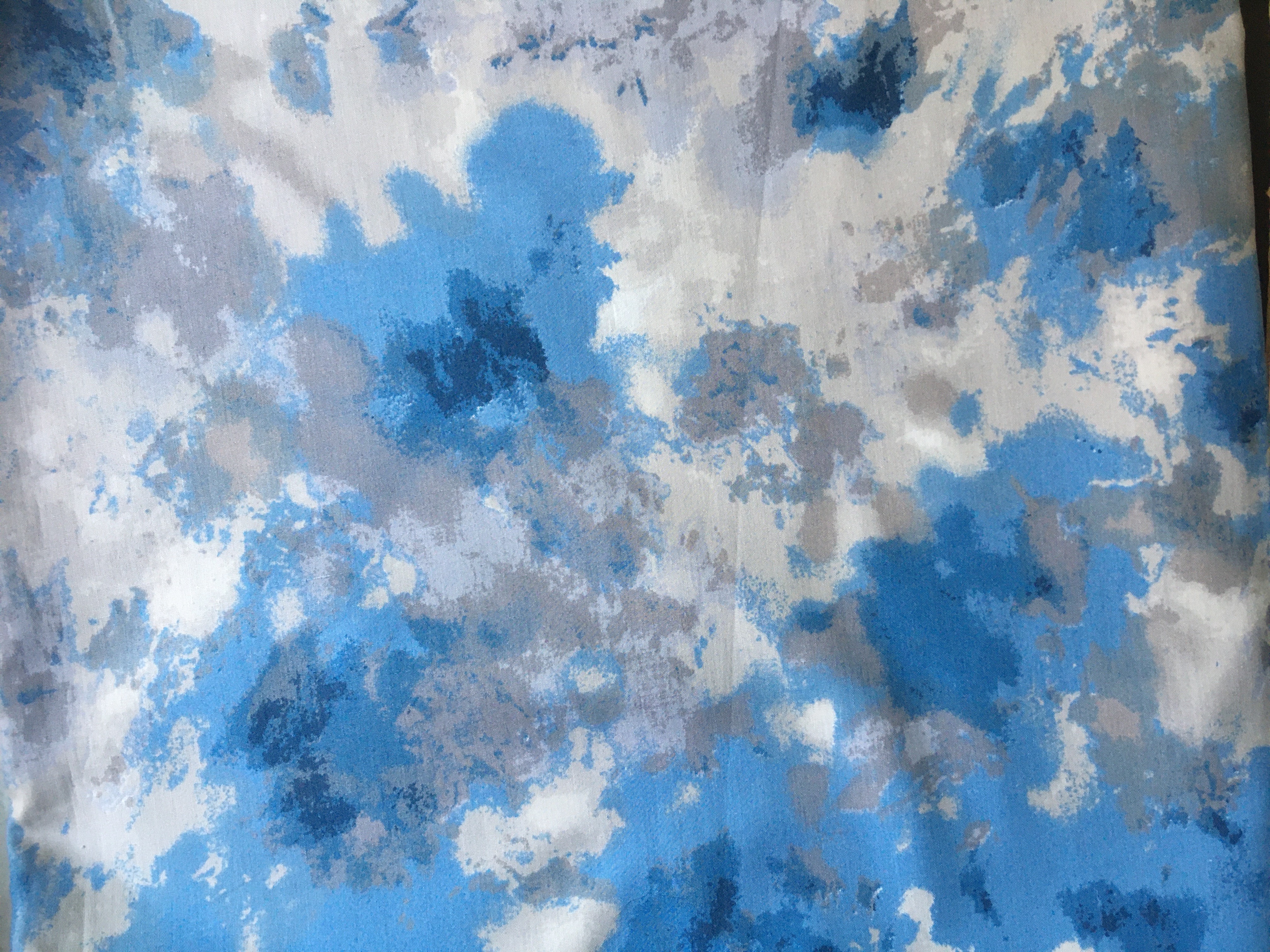 Tie and Dye ciel et gris