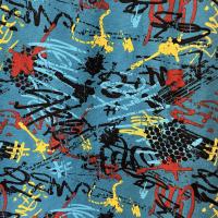 Abstrait bleu canard